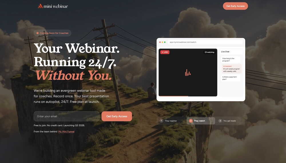 My Mini Webinar preview
